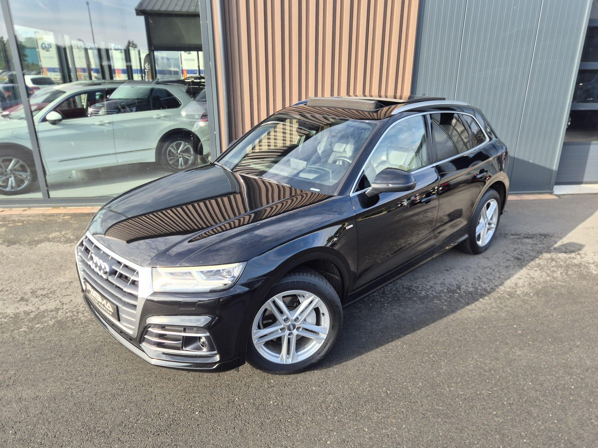 Audi Q5 2.0 TFSI quattro Sport Pro Line S | Pano | Trekhaak, Automaat, Stof, Gebruikt, 4 cilinders
