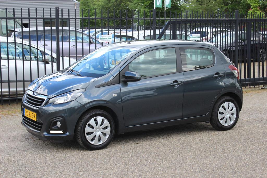 Peugeot 108 1.0 e-VTi Active, 5-deurs, Airco!, Voorwielaandrijving, Stof, Gebruikt, 4 stoelen