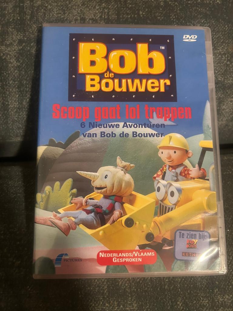 BOB de BOUWER Scoop gaat lol trappen DVD 1999, Ophalen of Verzenden, Gebruikt