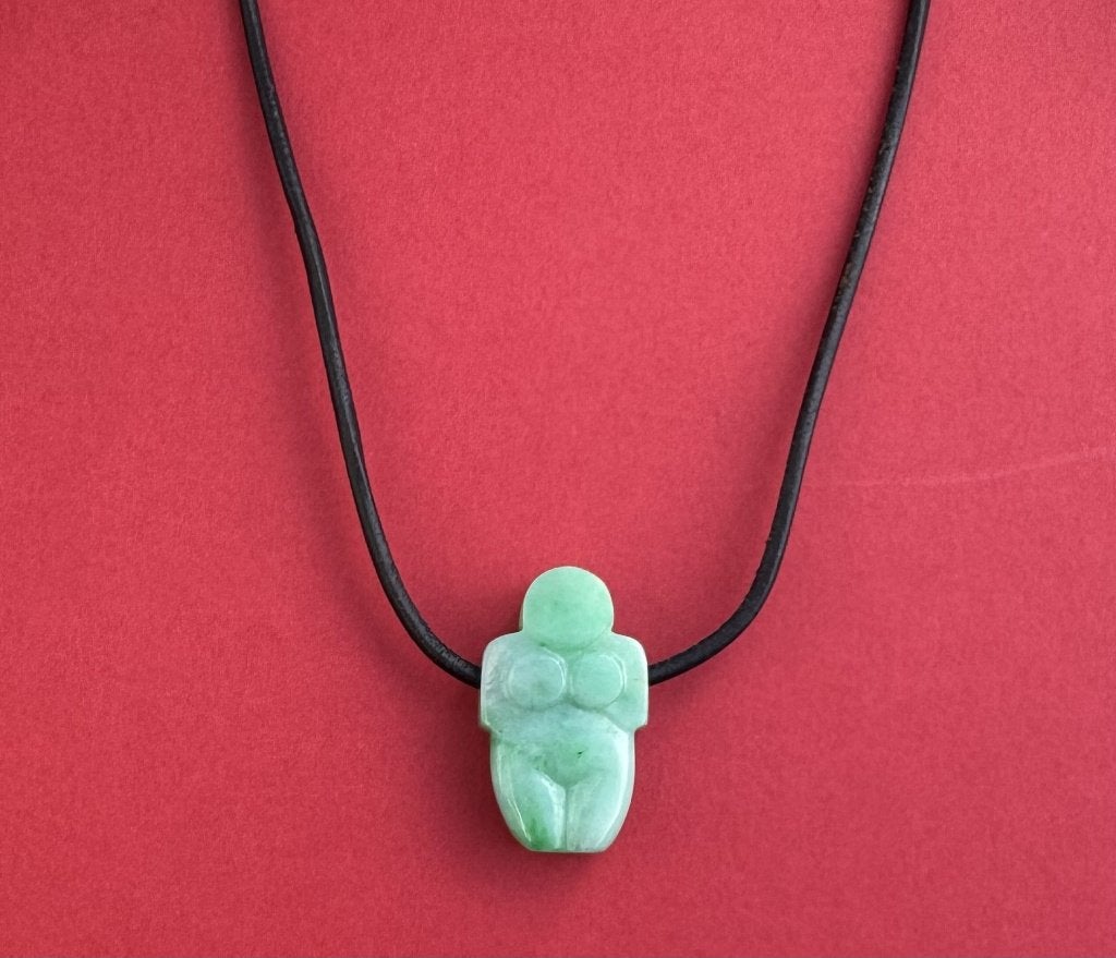 Jade ketting, Nieuw, Ophalen of Verzenden, Steen of Mineraal, Verstelbaar