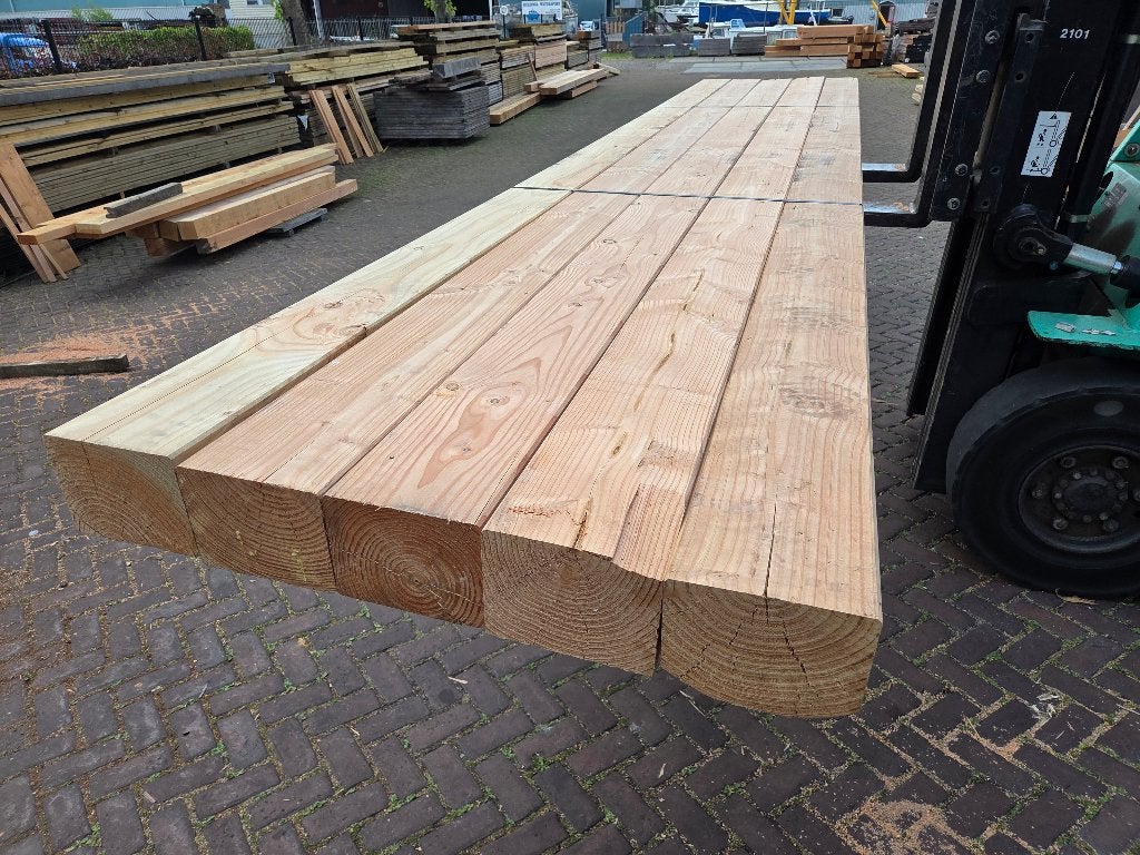 Douglas balken / palen geschaafd 14.5x19.0 cm- nr: TB54, Ophalen, 250 cm of meer, Balken