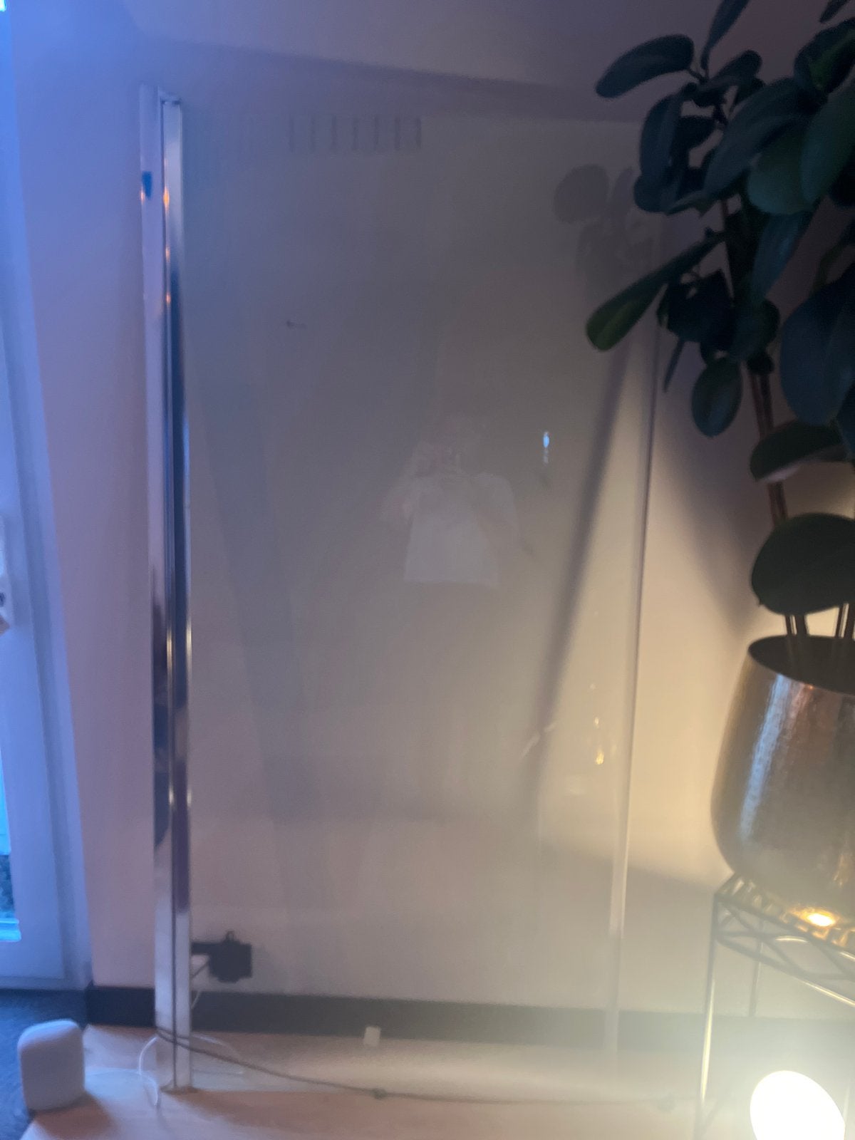 Nieuwe glazen douchedeur compleet met veiligheidsglas, Doe-het-zelf en Verbouw, Ophalen, 80 tot 100 cm, Binnendeur, Minder dan 200 cm