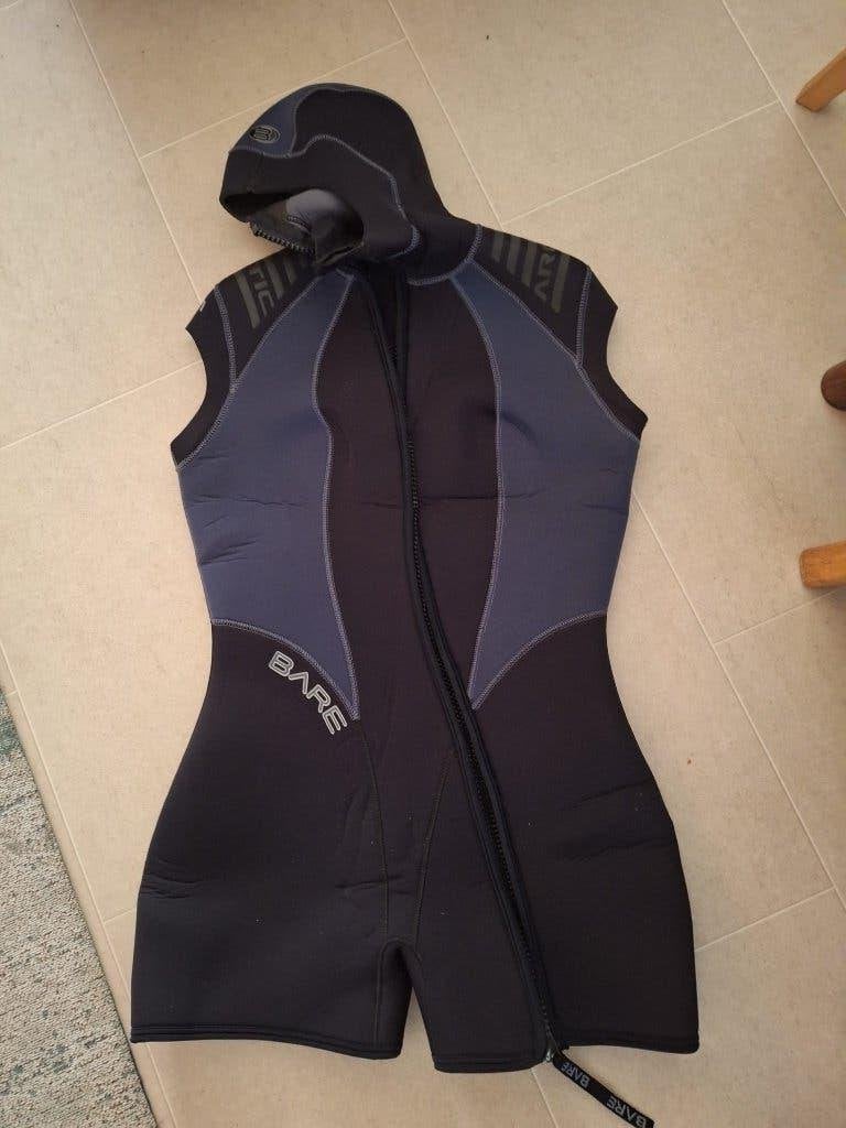 Bare arctic met kap shorty dames mt 16, Ophalen of Verzenden, Gebruikt, Duikpak