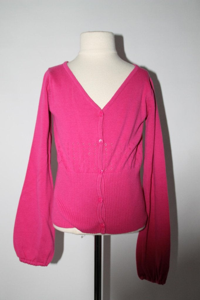 HEMA roze vestje 134-140 in ~~nieuw~~ staat, Kinderen en Baby's, Kinderkleding | Maat 134, Verzenden, Zo goed als nieuw, Meisje