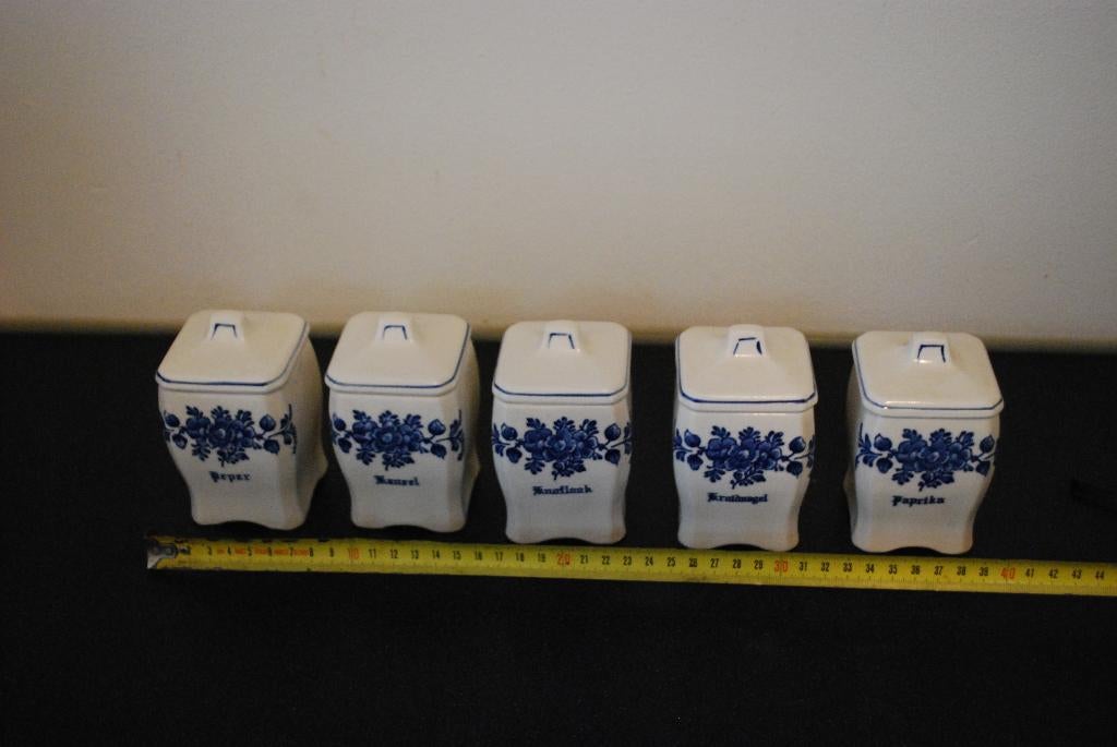 Porseleinen kruidenpotjes, Antiek en Kunst, Ophalen of Verzenden