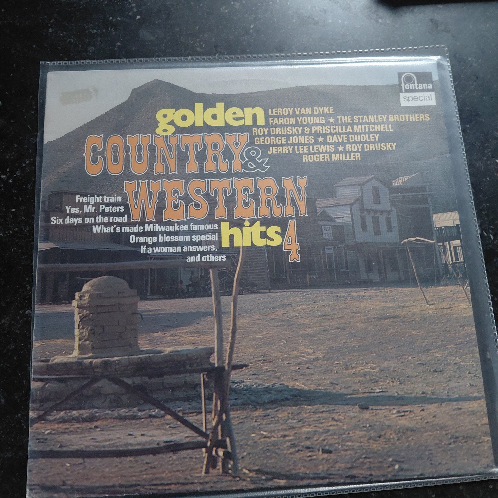 Golden Country & Western Hits 4 - Diverse Artiesten, Ophalen of Verzenden, Gebruikt, 12 inch, Country