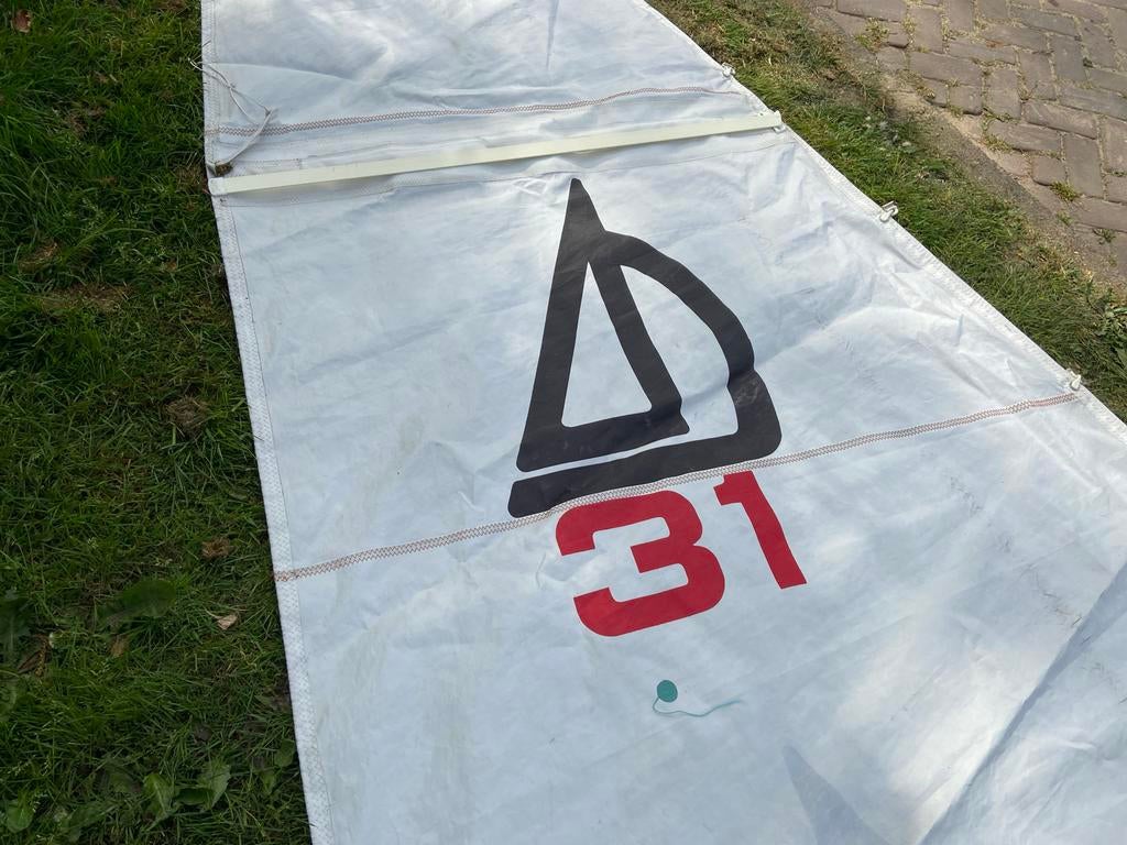 Zeil voor boot - Gebruikt, goede staat, 6 meter of meer, Gebruikt, Grootzeil, Ophalen