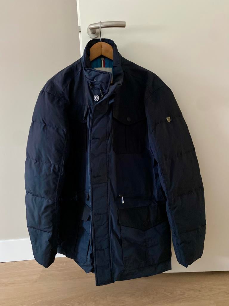 Fortezza jas heren, Ophalen of Verzenden, Zo goed als nieuw, Maat 56/58 (XL), Blauw