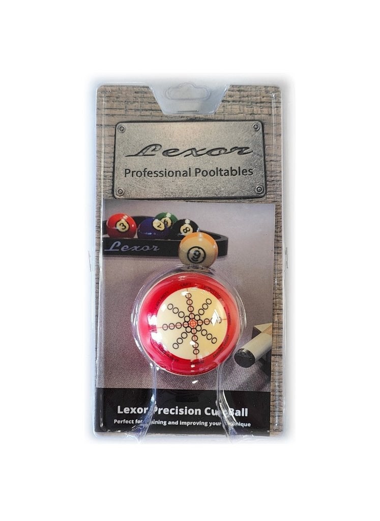 Lexor pool trainingsball with instruction book 57,2mm, Ophalen of Verzenden, Nieuw, Pooltafel