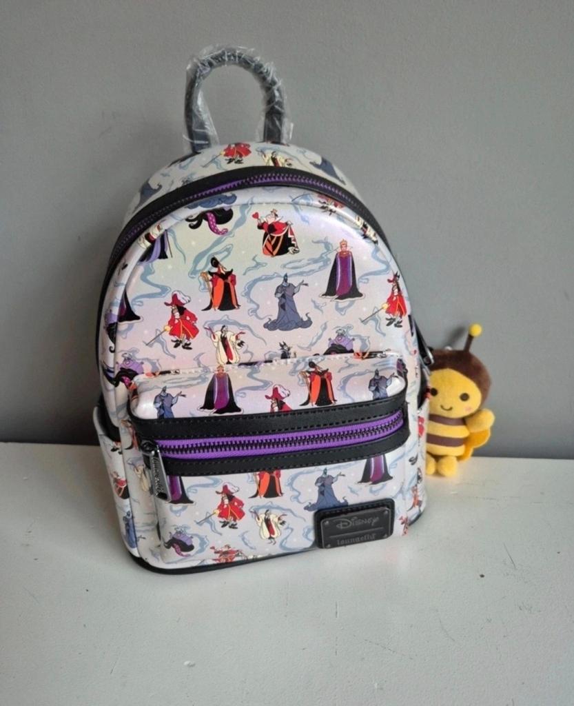 Disney Loungefly Mini Rugzak Schurken, Minder dan 30 cm, Disney of Dora, Nieuw, Ophalen of Verzenden