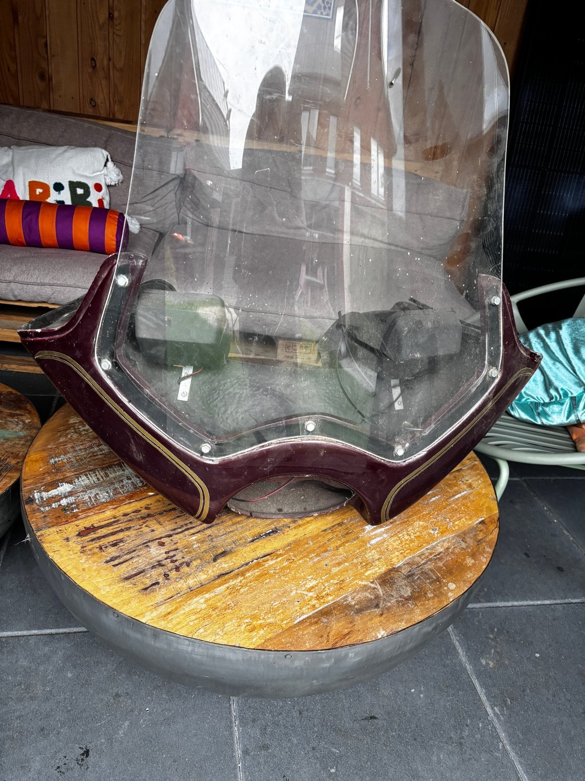 Kuip en koffers voor Honda Goldwing GL1000, Ophalen, Gebruikt