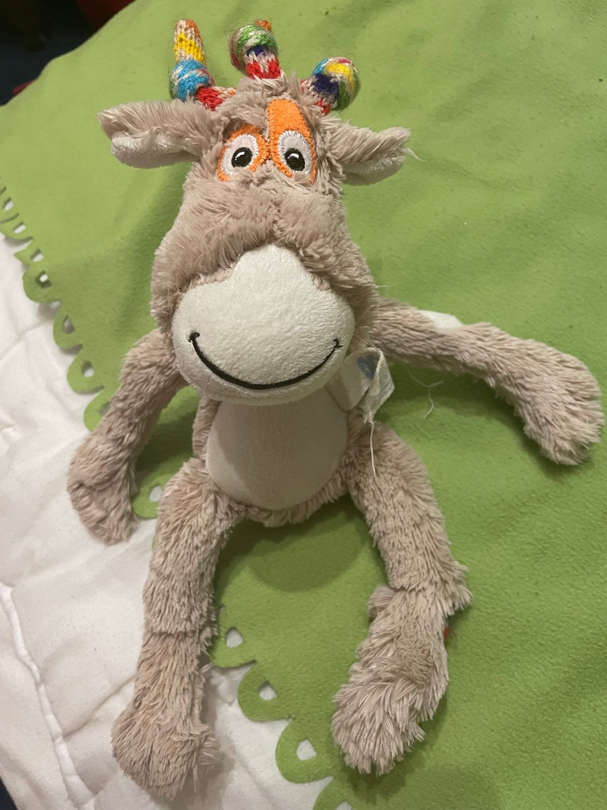 Schattige giraf knuffel uni van unicef, Gebruikt, Giraf, Ophalen of Verzenden, Middelgroot (20 tot 80 cm)