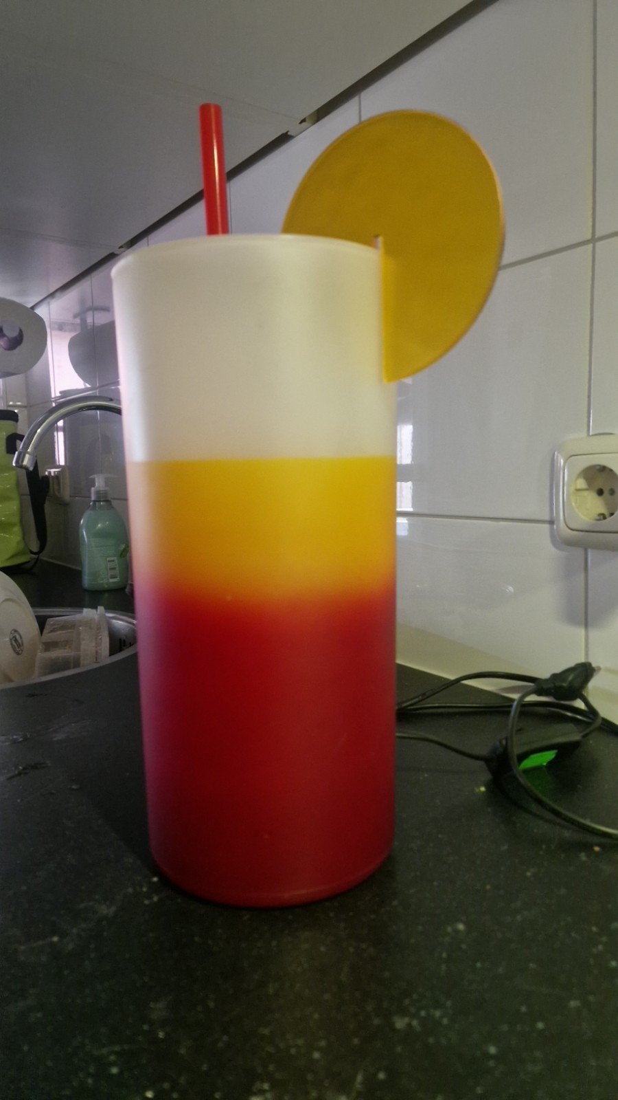 Vintage Cocktail Lamp, Ophalen of Verzenden, Zo goed als nieuw