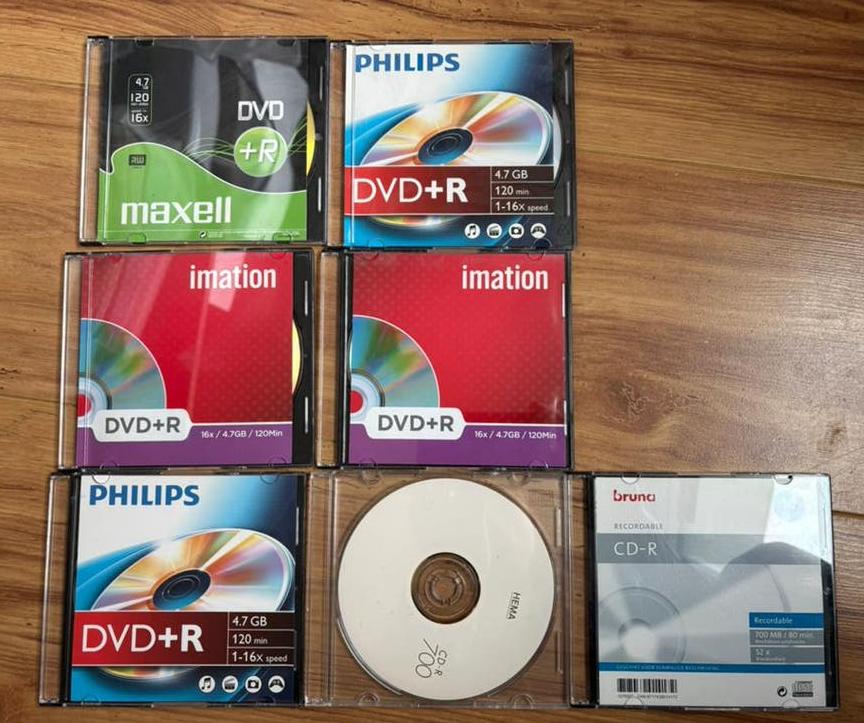 DVD-R en CD-R gratis, Ophalen of Verzenden, Dvd