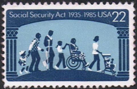 Amerika 24 zegels gestempeld uit 1985 t/m 1987, Verzenden, Gestempeld, Noord-Amerika