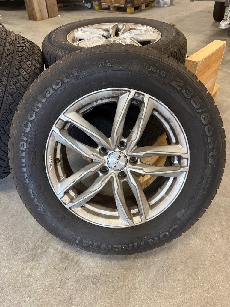 Winterbanden voor Audi Q5, Tuin en Terras, Ophalen, Zo goed als nieuw, Onbekend