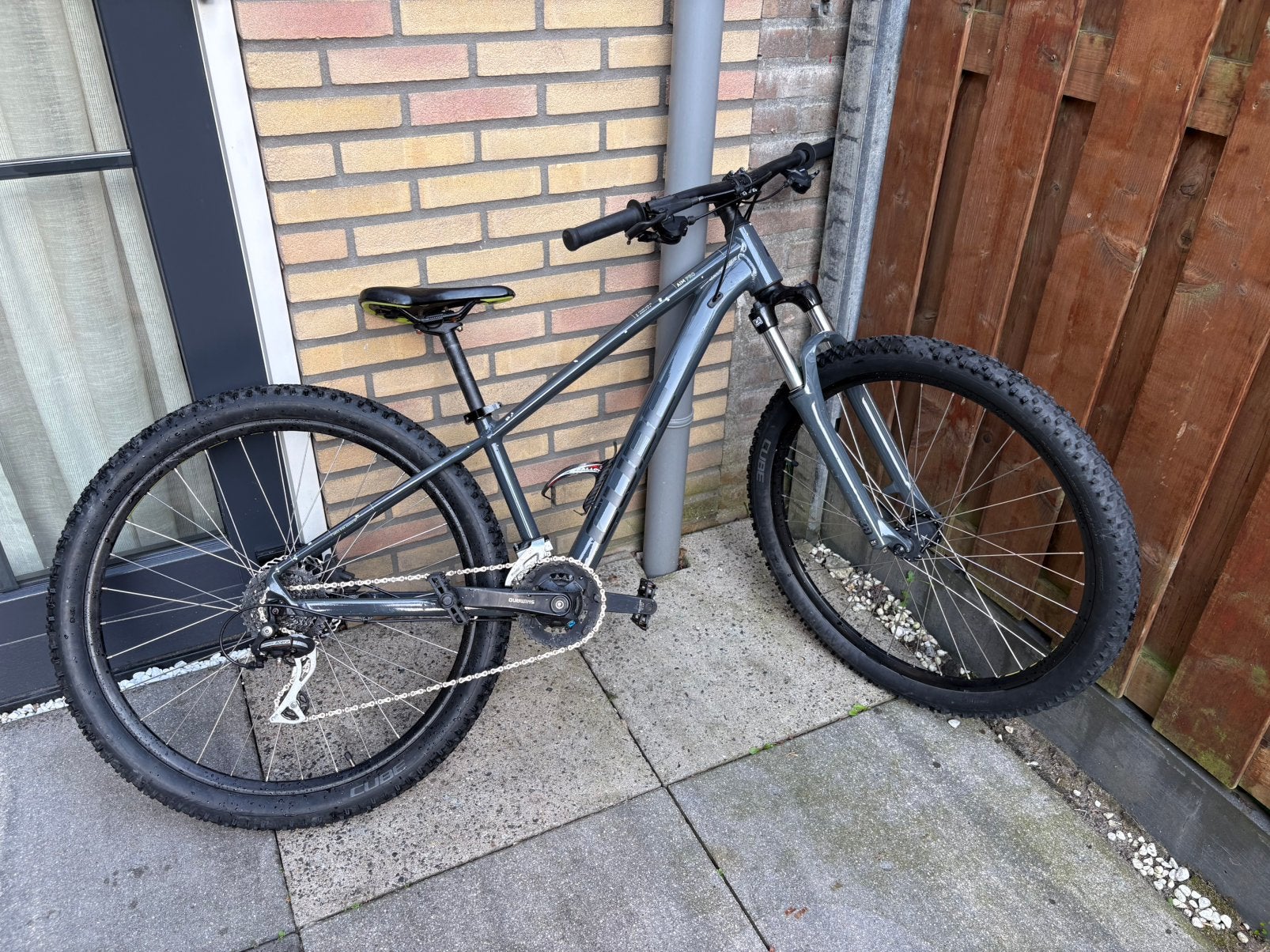 Mountainbike Cube 27.5in zwart/grijs, Overige merken, Hardtail, Heren, Nieuw