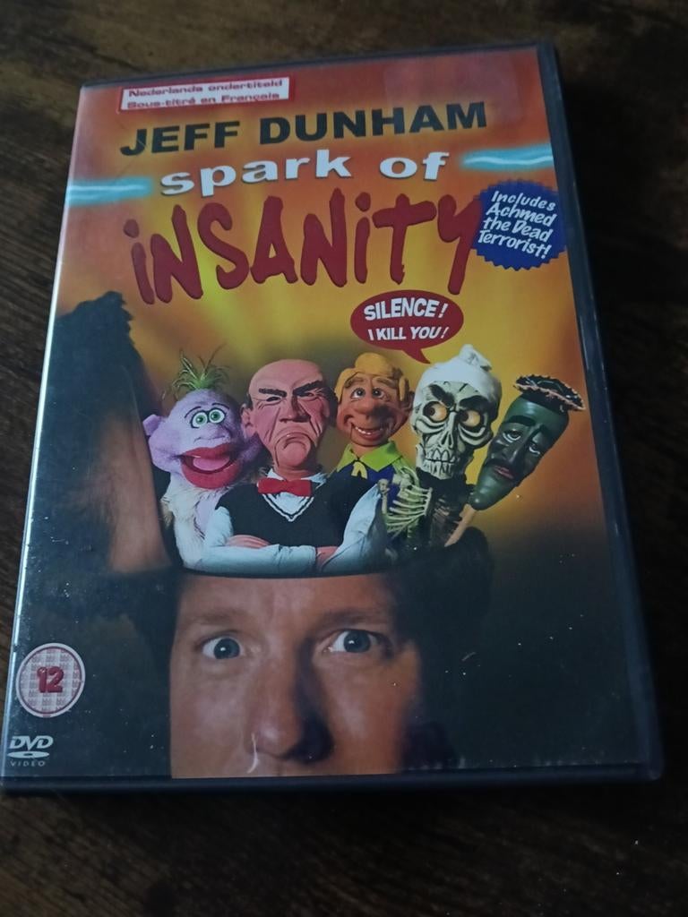 Jeff Dunham: Spark of Insanity DVD - Komedie, Vanaf 12 jaar, Ophalen of Verzenden, Gebruikt, Overige genres