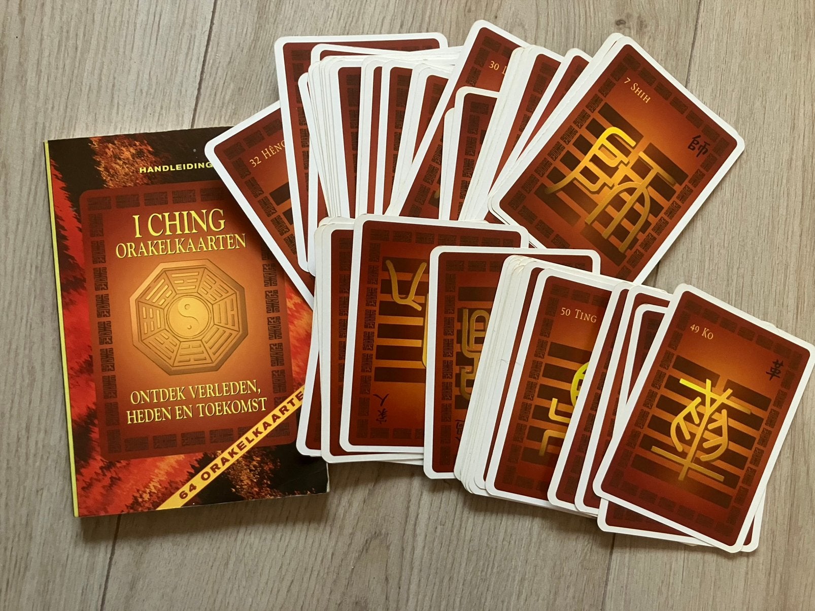Frits Blok I Ching Orakelkaarten, Ophalen of Verzenden, Gelezen, Tarot of Kaarten leggen