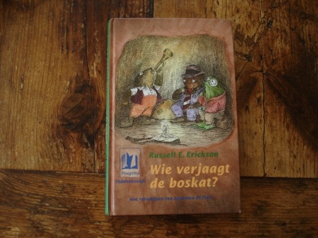 EE.(628) wie verjaagt de boskat ? russerll e erichson., Ophalen of Verzenden, Zo goed als nieuw, Fictie algemeen