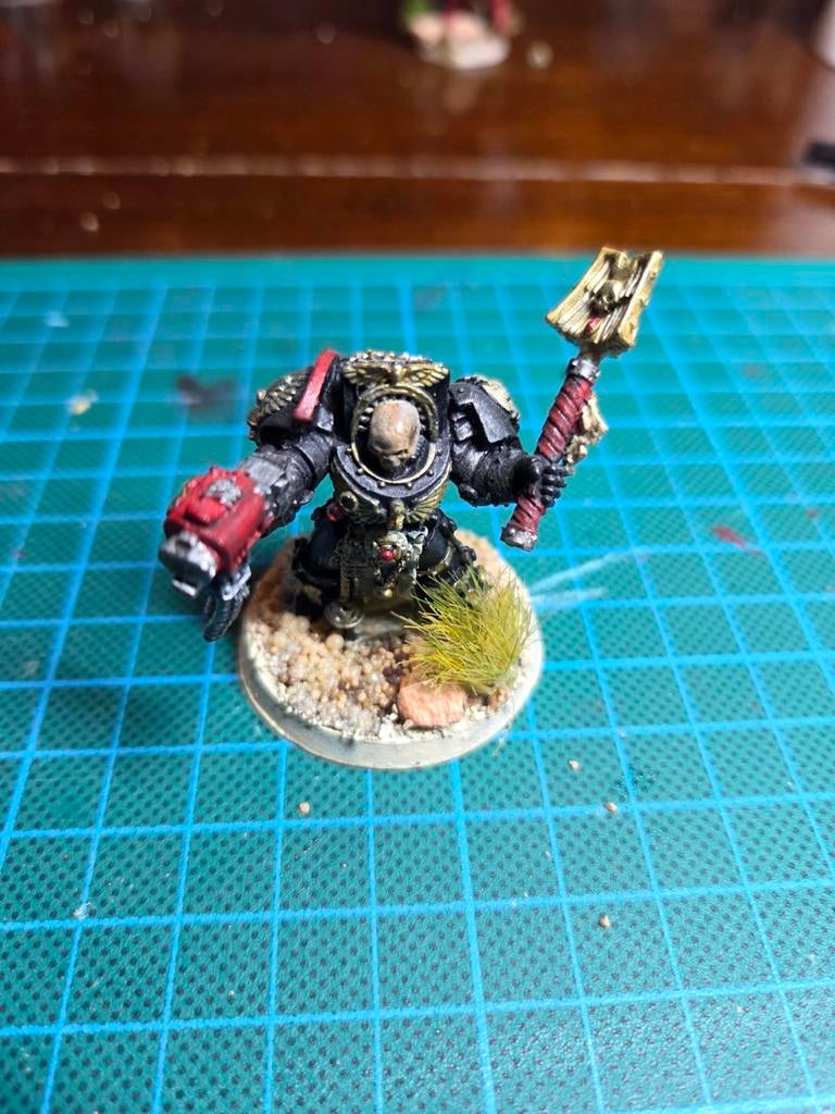Chaplain in Terminator Armour, Ophalen of Verzenden, Zo goed als nieuw, Warhammer