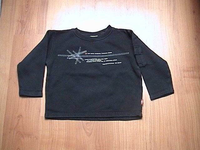 TOM TAILOR, stoere zwarte sweater voor jongen maat 116, Tom Tailor, Gebruikt, Trui of Vest, Ophalen of Verzenden