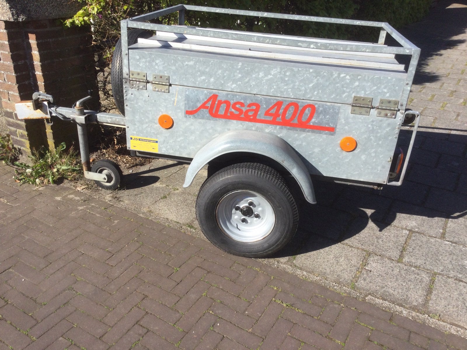 Aanhangwagen Bagagewagen, Ophalen, Zo goed als nieuw