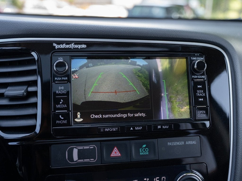 Mitsubishi Outlander 2.0 PHEV instyle+ | PANORAMA | 360 CAME, Auto's, 1998 cc, 4 cilinders, 1820 kg, Zwart