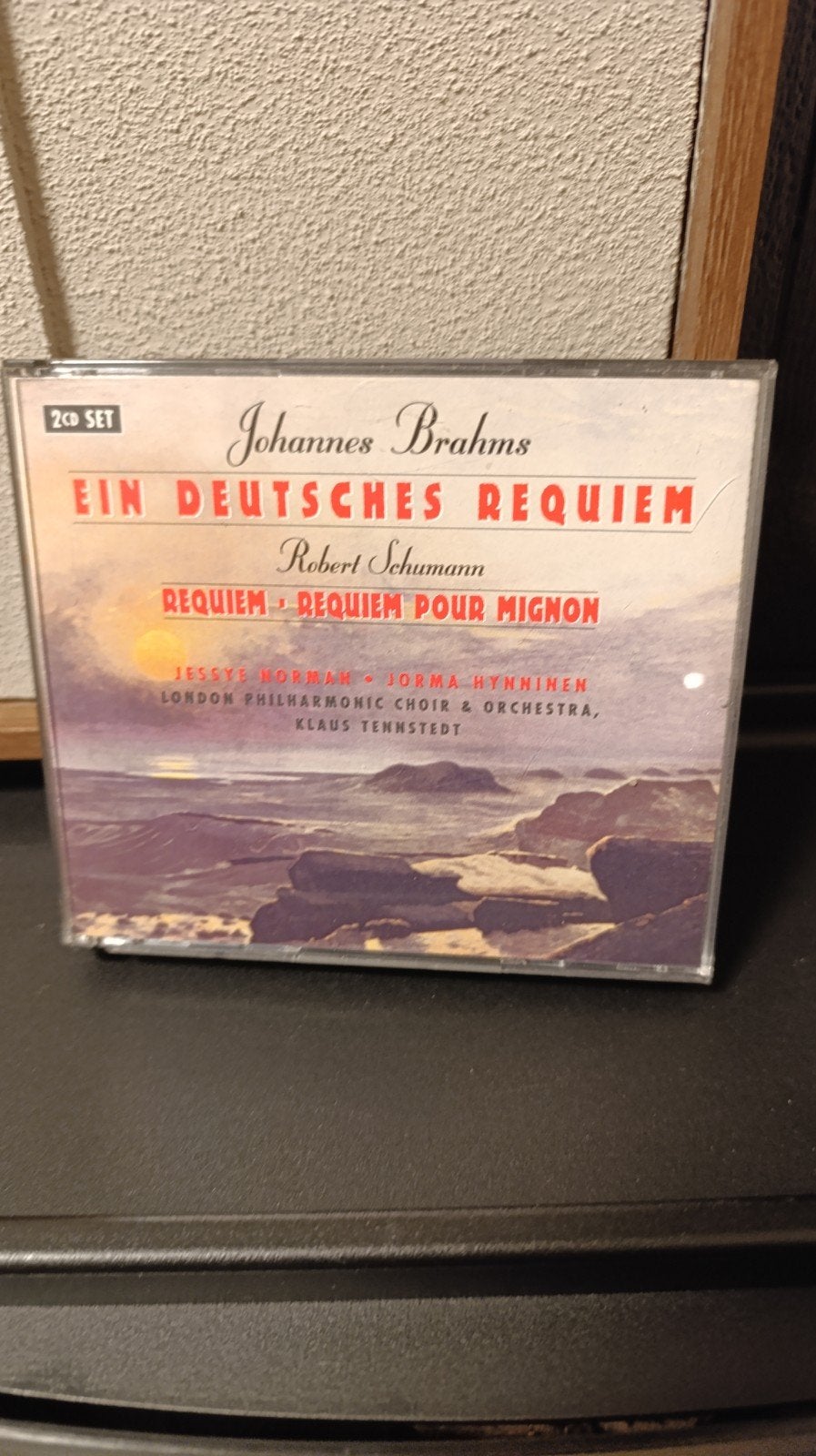 Brahms: Ein Deutsches Requiem & Schumann: Requiem (2CD Set), Gebruikt, Ophalen of Verzenden, Romantiek, Inclusief doosje