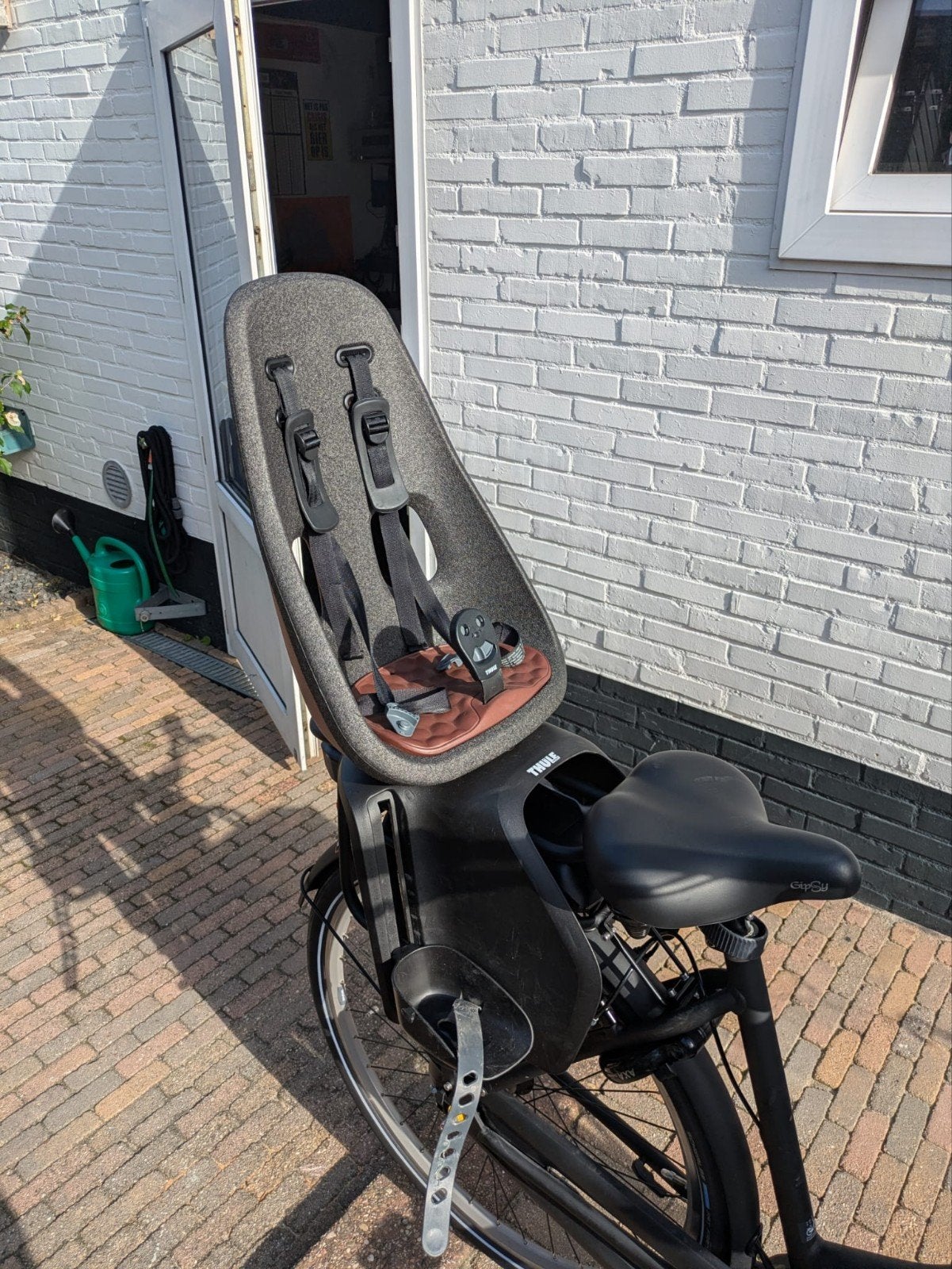 fietsstoeltje achter Thule Yepp, Achterzitje, Thule Yepp, Ophalen, 15 t/m 25 kg
