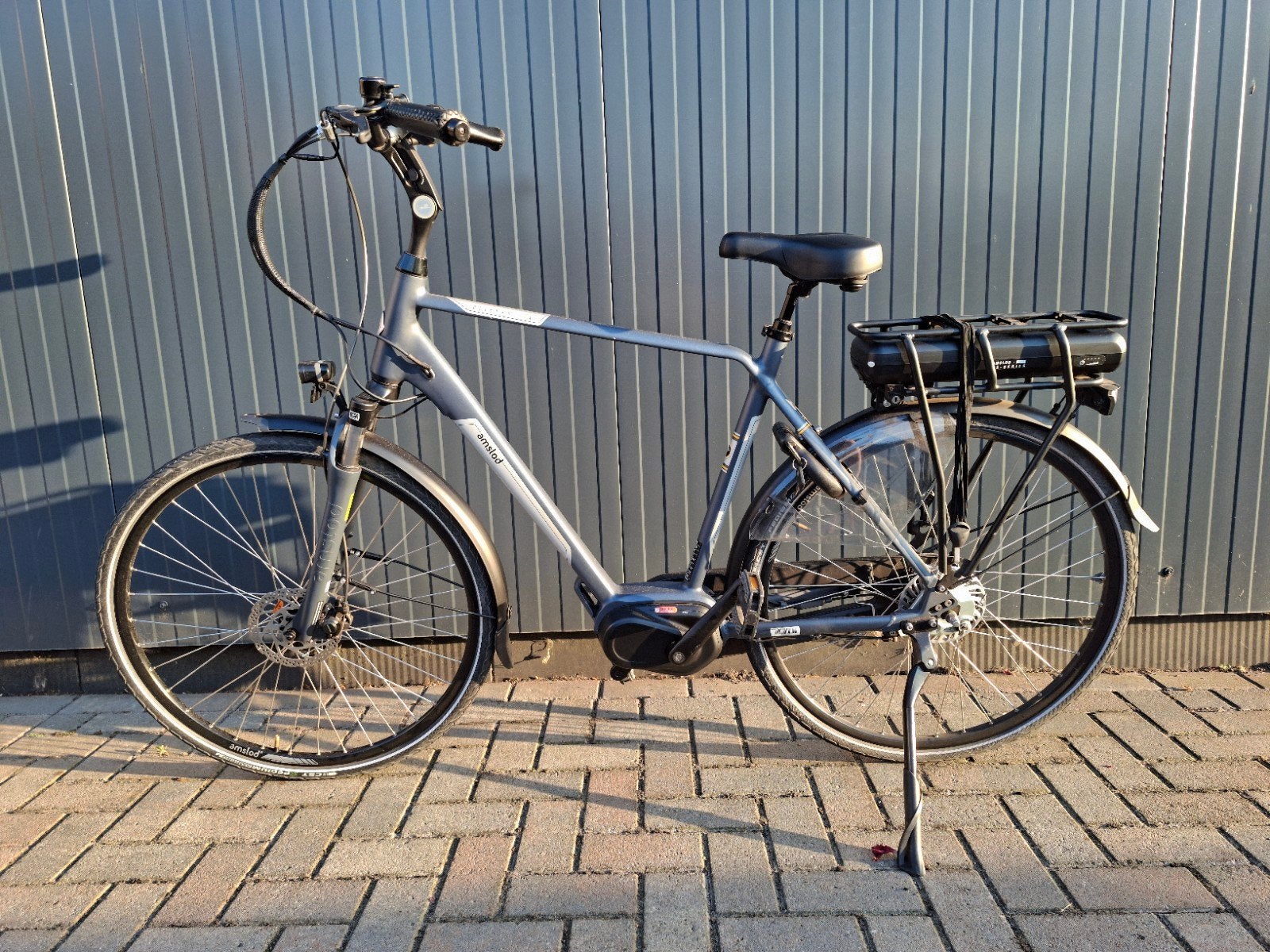 Amslod Hilston LRX heren E-bike met middenmotor en 2075 km, 55 tot 59 cm, Ophalen, Zo goed als nieuw, Overige merken