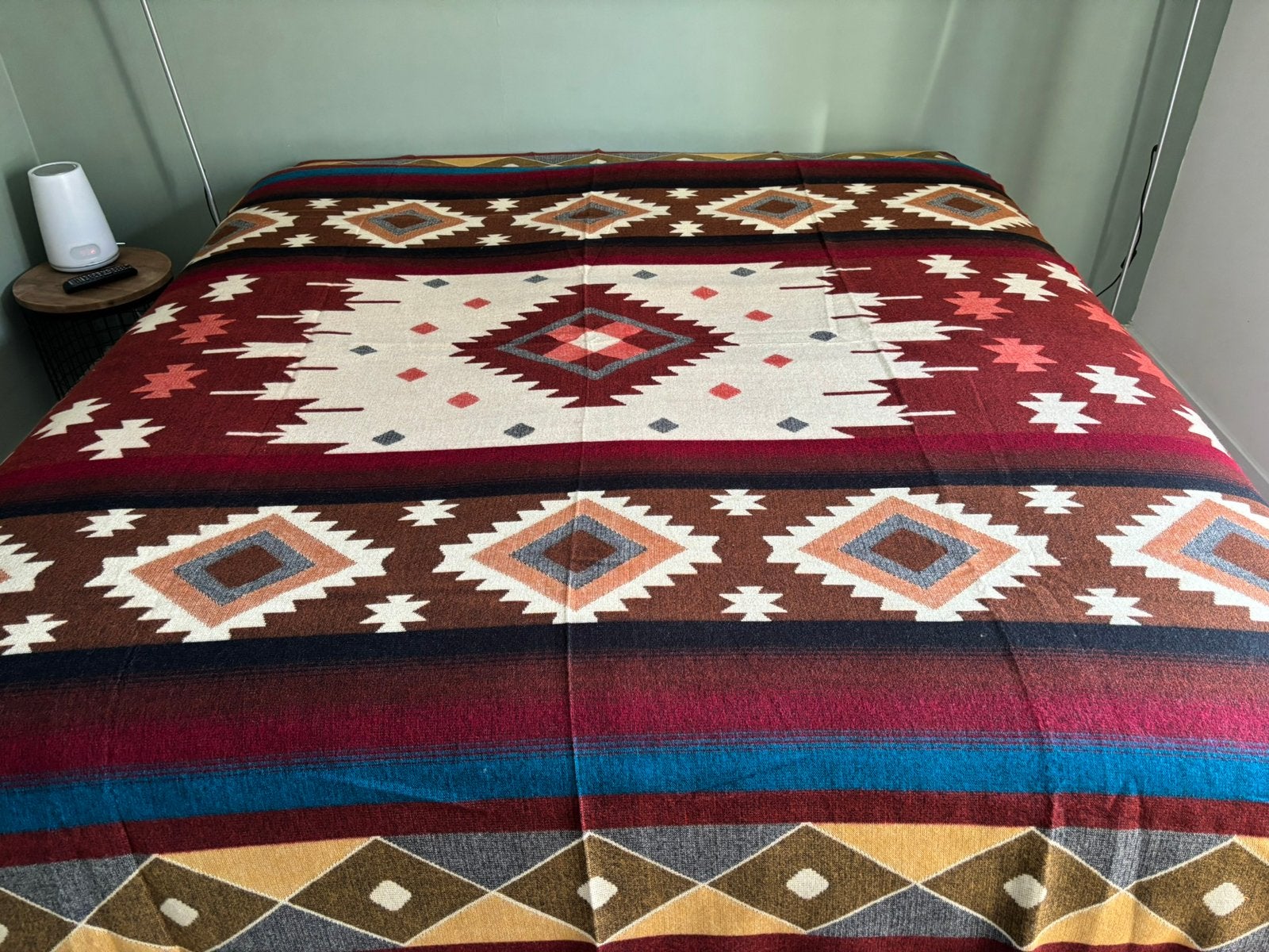 NIEUW! Alpaca wol deken sprei kleed plaid winter warm boho, Ophalen of Verzenden, Nieuw