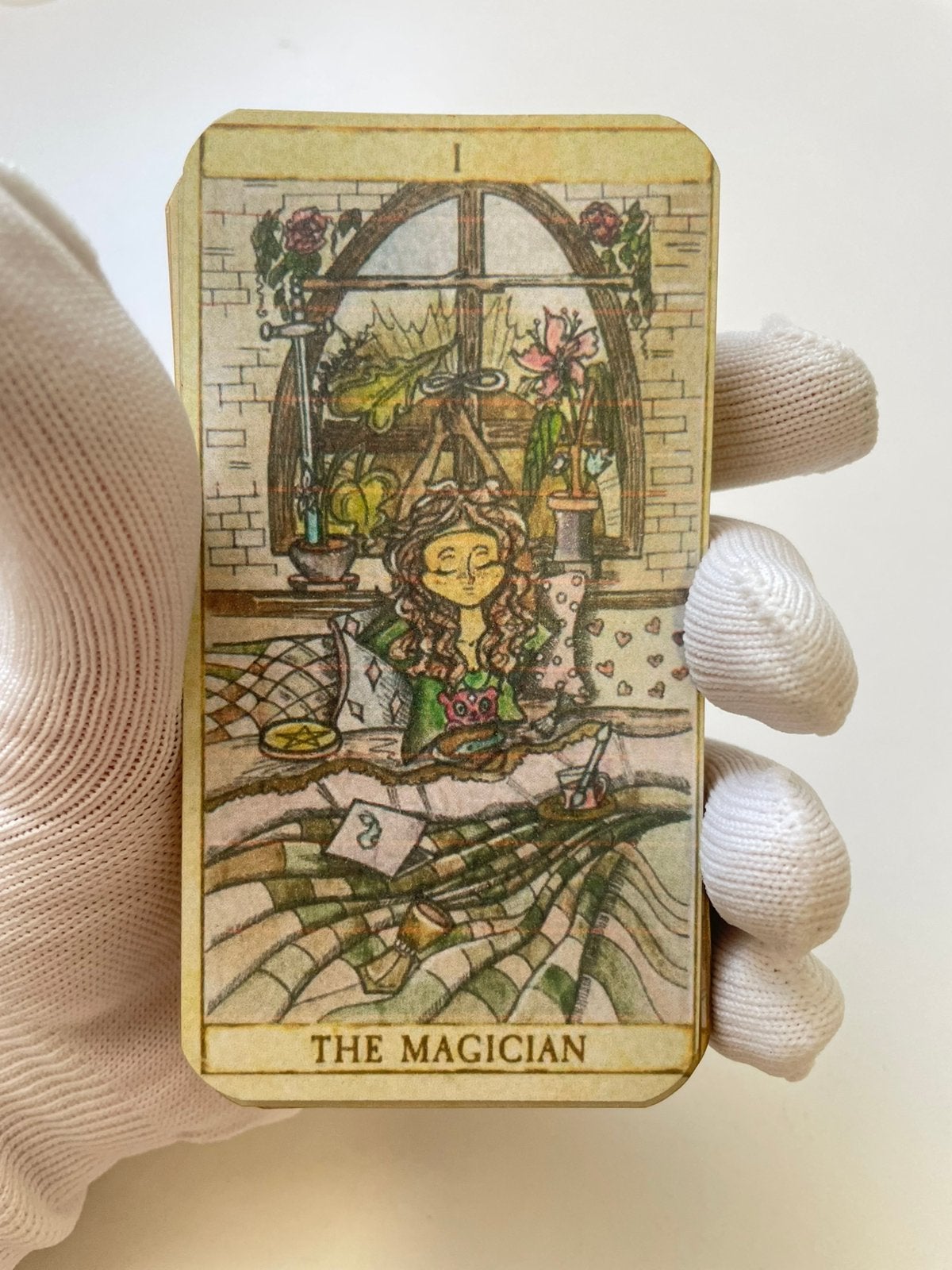 'Tarot of Spells and Potions' van Dark Synevyr: handgemaakt, Tarot of Kaarten leggen, Verzenden, Overige typen, Zo goed als nieuw