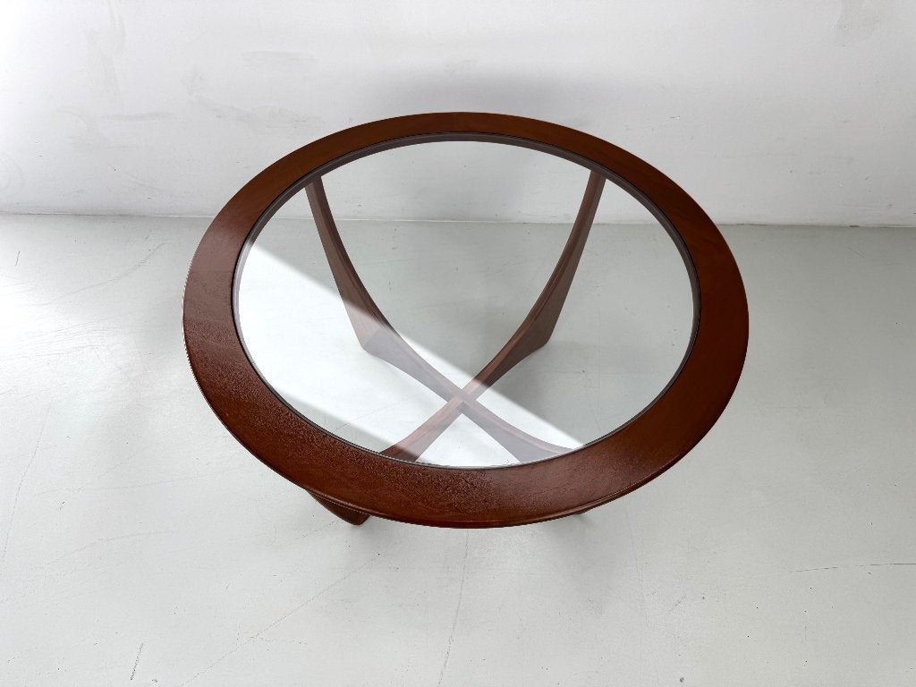 Vintage G-Plan salontafel, Huis en Inrichting, 100 tot 150 cm, Teakhout, Zo goed als nieuw, Rechthoekig