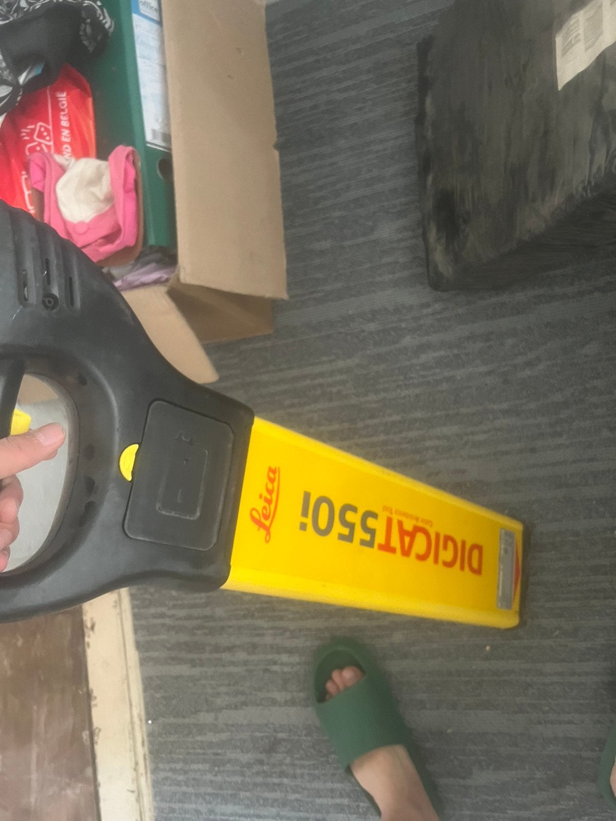 Leica Digicat 550i kabeldetector, Doe-het-zelf en Verbouw, Ophalen, Zo goed als nieuw, Druk