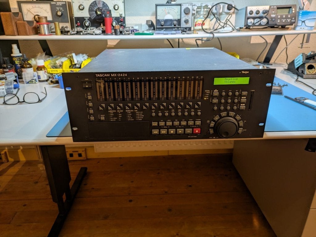 Tascam MX2424, Ophalen, Gebruikt, Audio