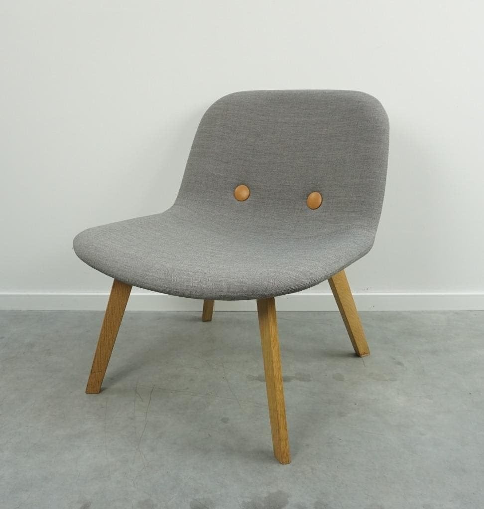 Erik Jørgensen Eyes stoel, design stoel , lichtgrijs, Gebruikt, -, Minder dan 75 cm, -