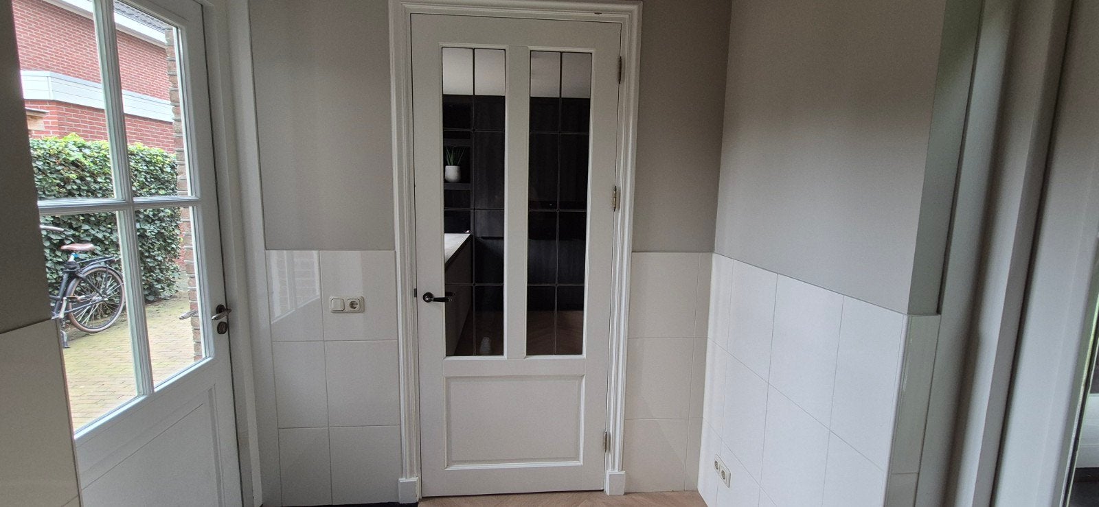 paneeldeuren met glas in lood, Ophalen, 80 tot 100 cm, 215 cm of meer, Binnendeur
