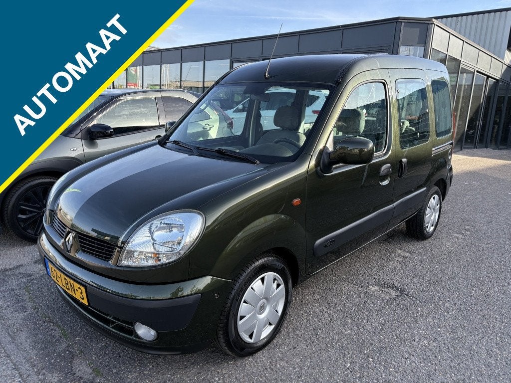 Renault Kangoo 1.6-16V Rolstoelauto 3+1 | Knielsysteem, Auto's, 12 maanden, Stof, 49 €/maand, Euro 3