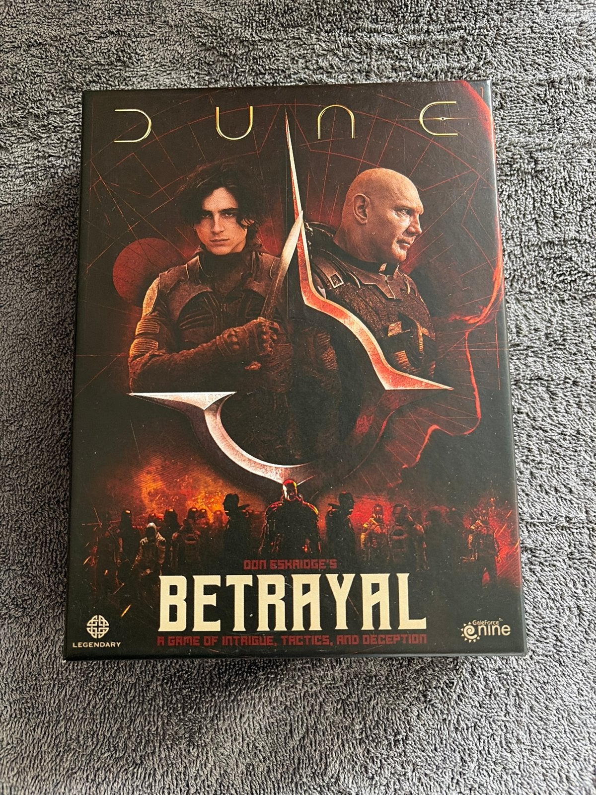Dune: Betrayal Bordspel - Strategie en Verraad, Hobby en Vrije tijd, Gezelschapsspellen | Bordspellen, Ophalen of Verzenden, Zo goed als nieuw