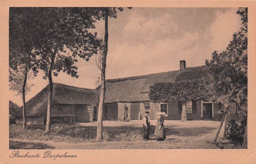702-191-041 Brabants Dorpsleven Hedde 'T Bakske Kloar Mieke, Verzenden, Voor 1920, Noord-Brabant