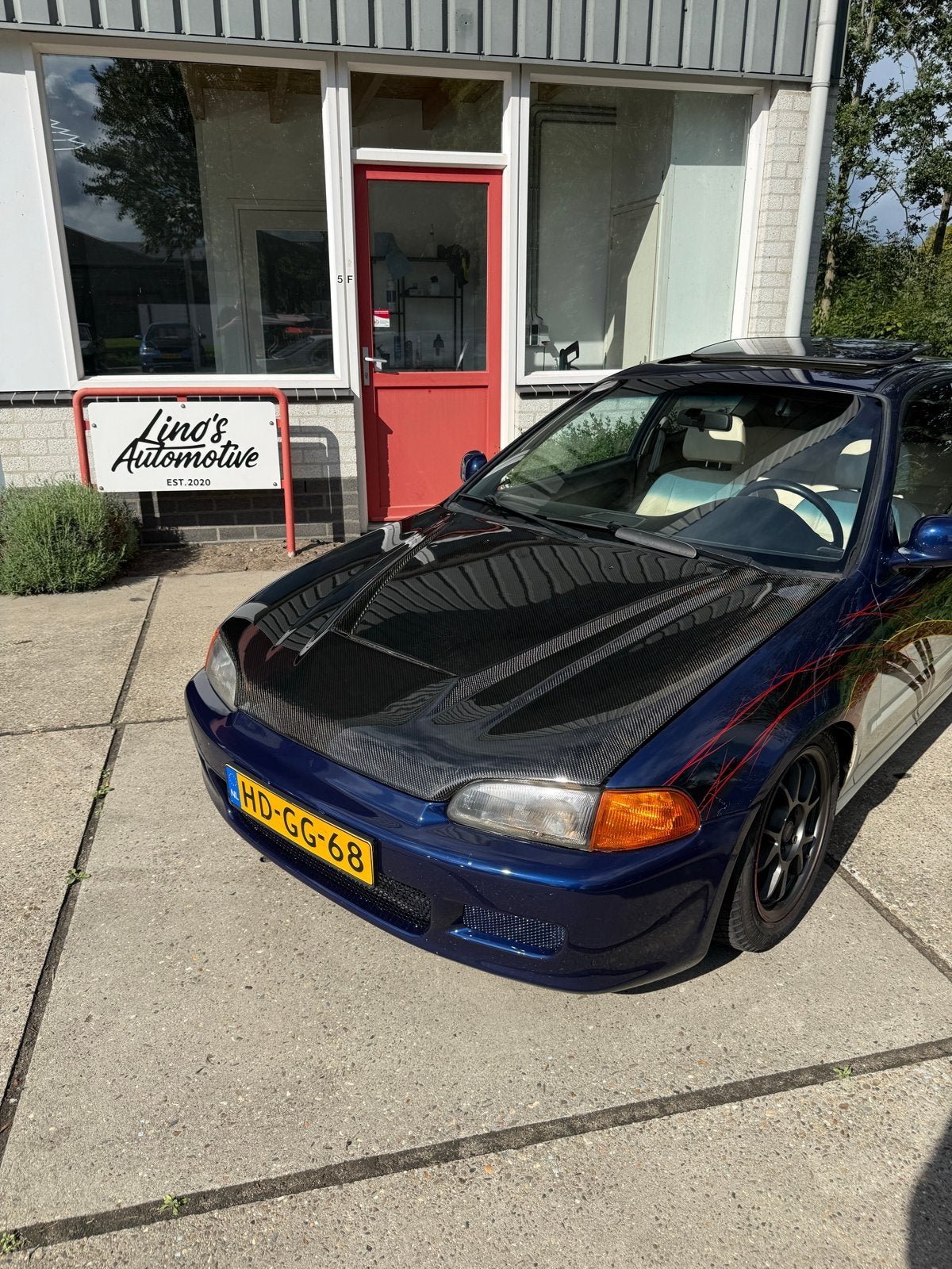 Honda Civic 1.3 I DX 1993, Auto's, 450 kg, 4 cilinders, Wit, Origineel Nederlands