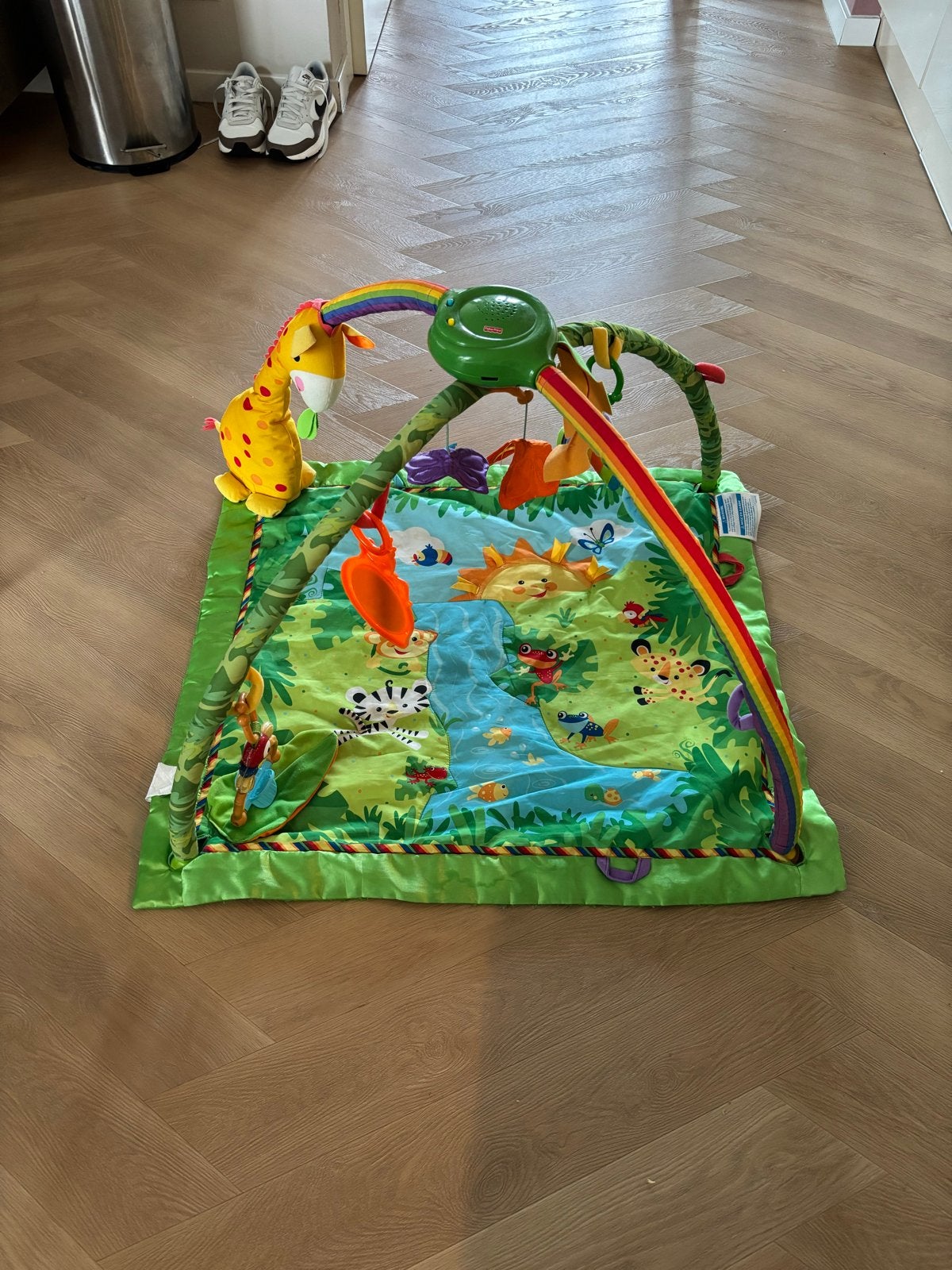 Fisher Price Baby Jungle Speelkleed met licht en geluid, Ophalen, Gebruikt, Overige typen, Met licht