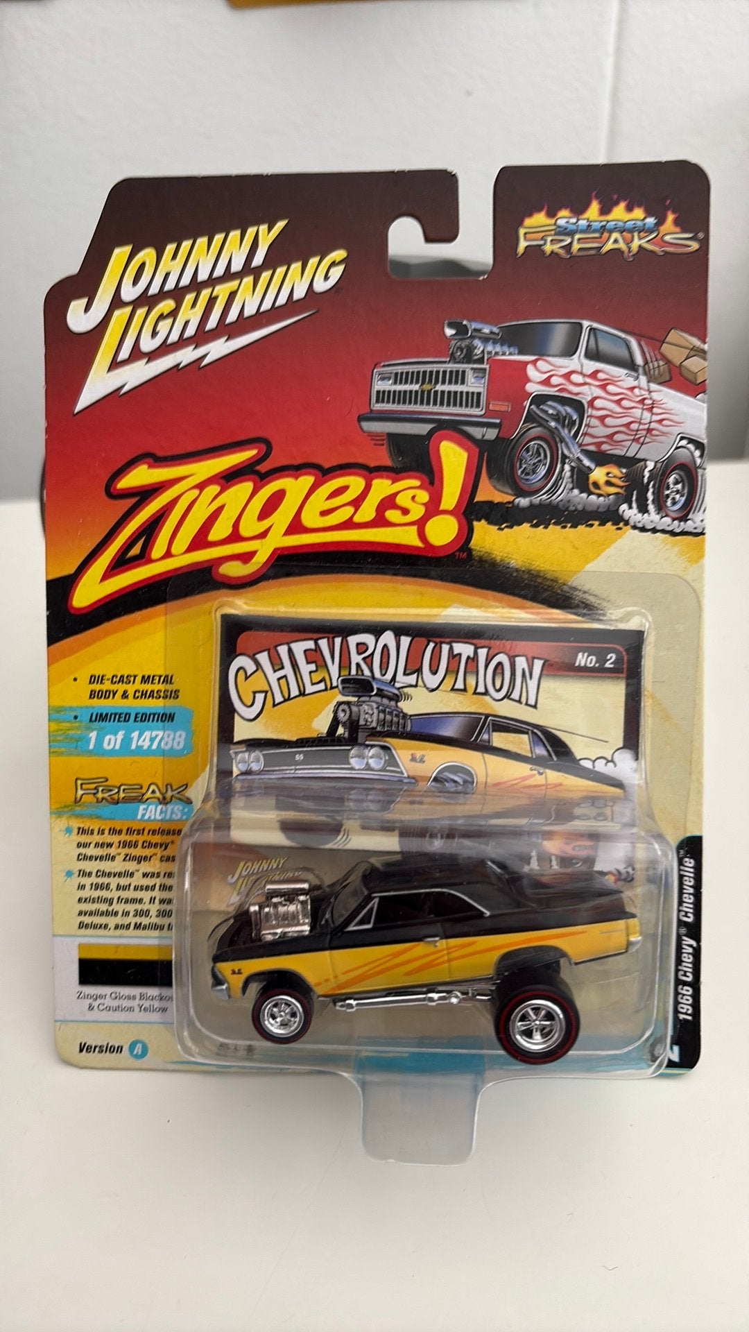 Johnny Lightning 1969 Chevy Chevelle 1/64 Zingers!, Ophalen of Verzenden, Nieuw, Auto