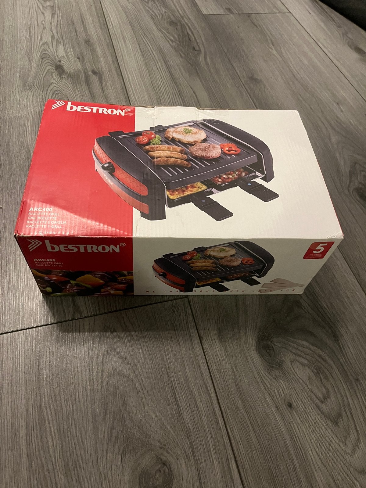 Bestron Gourmetstel ARC400 - Nieuw in doos, Witgoed en Apparatuur, Ophalen, Nieuw, Minder dan 4 personen