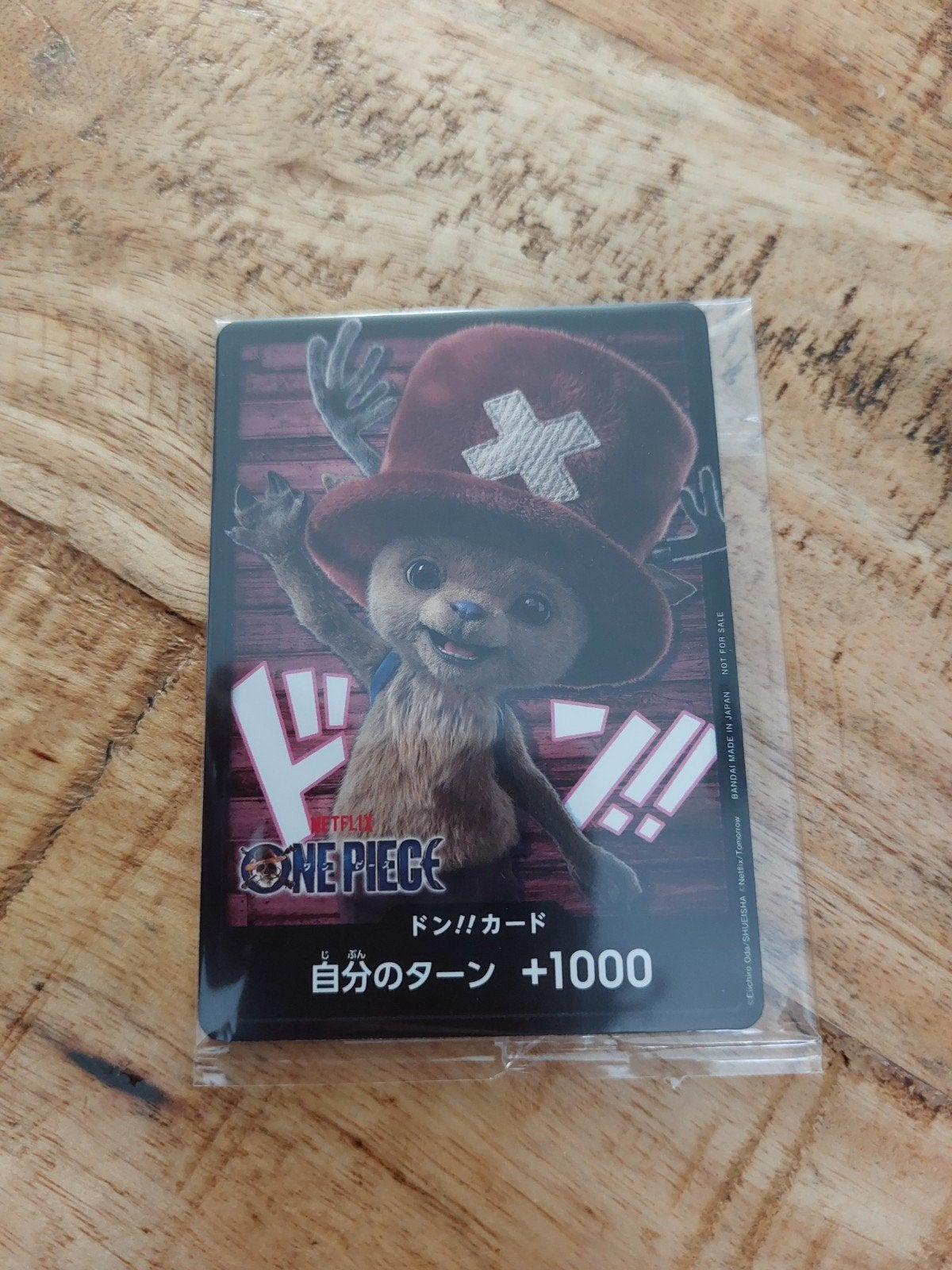 One Piece Netflix Live Action Chopper Don!! kaart, Ophalen of Verzenden