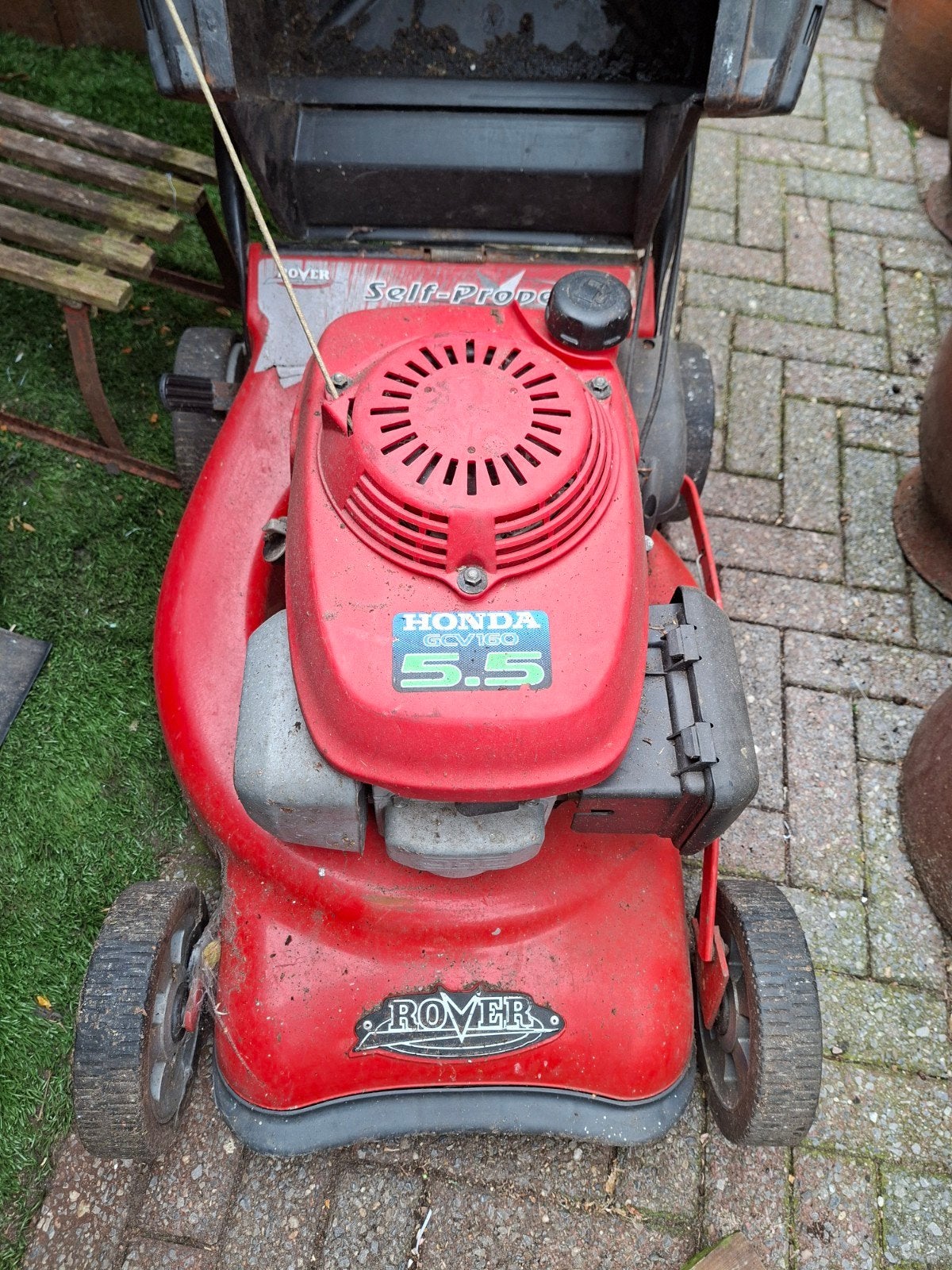 Grasmaaier, Tuin en Terras, Grasmaaiers, Ophalen of Verzenden, Gebruikt