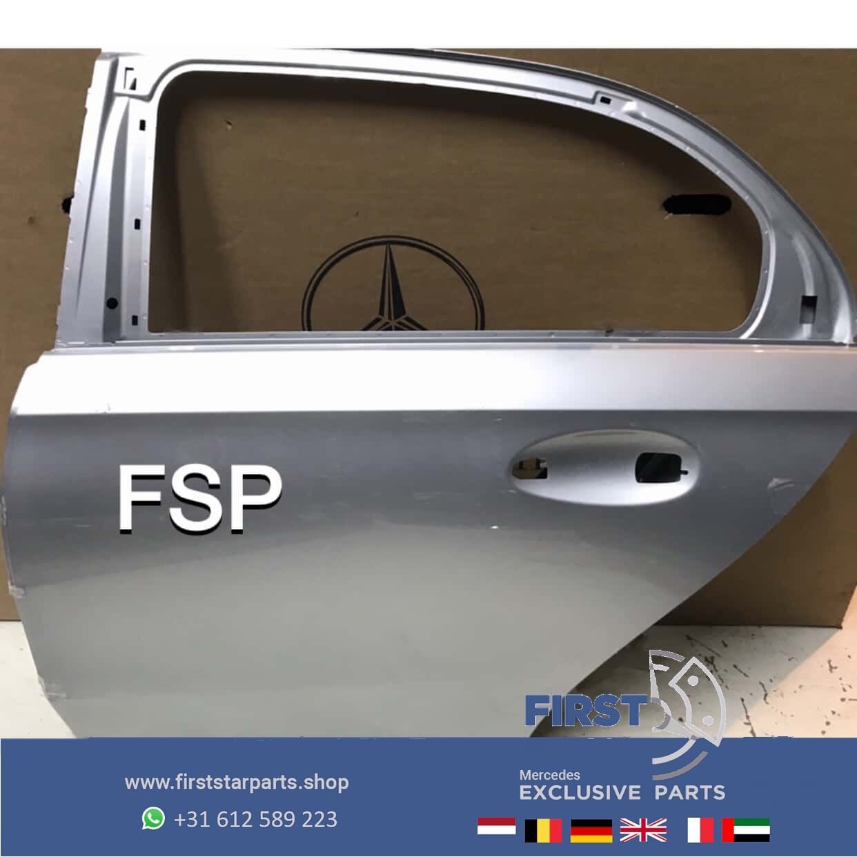 W177 deur / portier links achter Mercedes A Klasse 2018-2021, Gebruikt, -, Deur, Ophalen of Verzenden