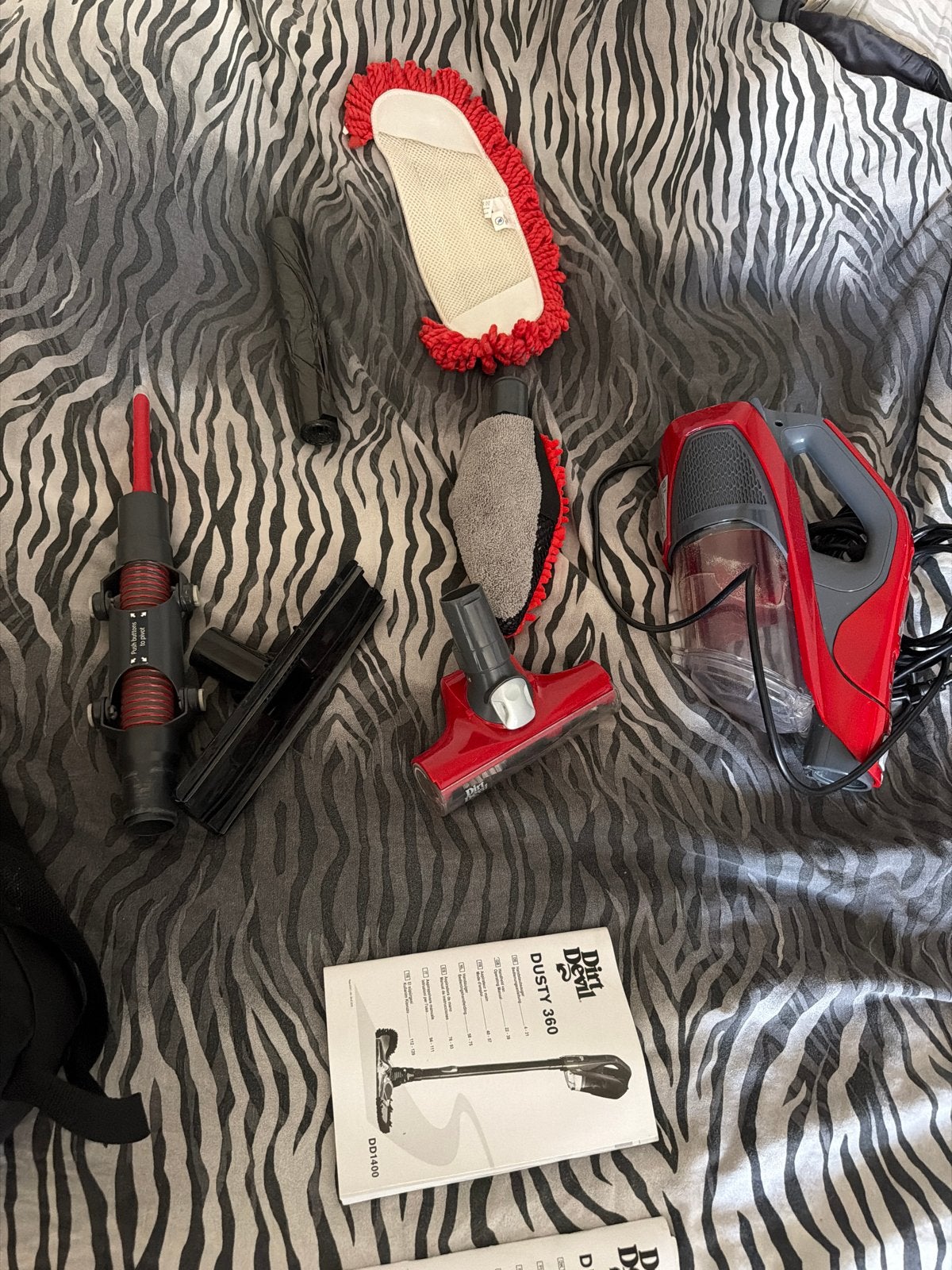 Dirt Devil DUSTY 360 Steelstofzuiger met accessoires, Ophalen, Overige merken, Draadloos, Zo goed als nieuw