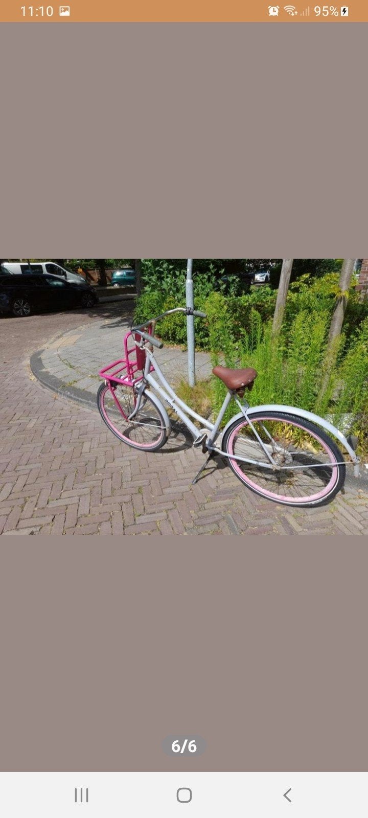 fiets  28 inch  € 50, Fietsen en Brommers, Fietsen | Dames | Omafietsen, Ophalen